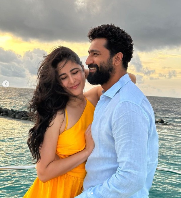 Katrina Kaif Embraces 40th Birthday Bliss with Vicky Kaushal By Her Side, Beach Adventure Unveils a Picture-Perfect Love Story.