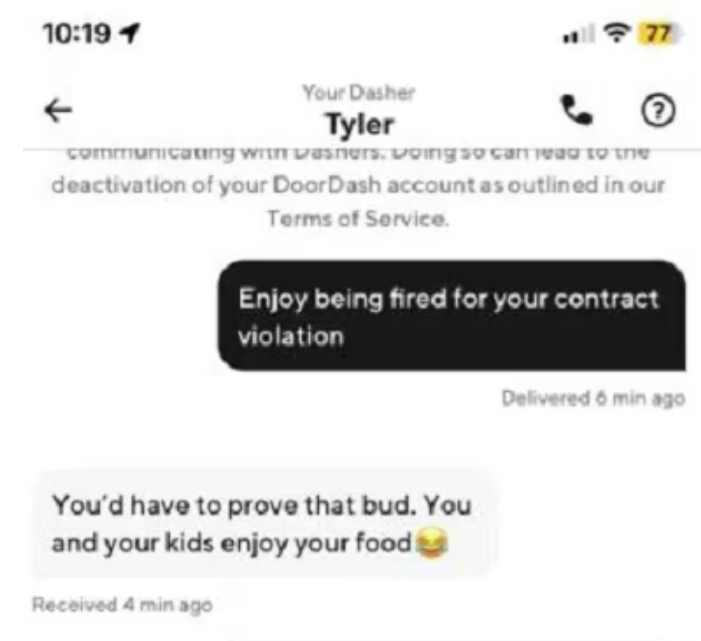 Delivery Agent Indulges in Customer’s Meal, Unleashes Verbal Assault, and Sets the Internet Ablaze