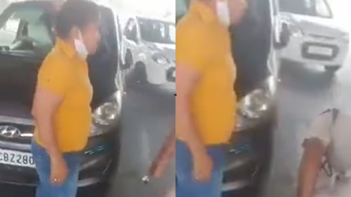 Viral Video: Woman Slaps Policeman on Duty in Delhi Street, Internet Calls for Response