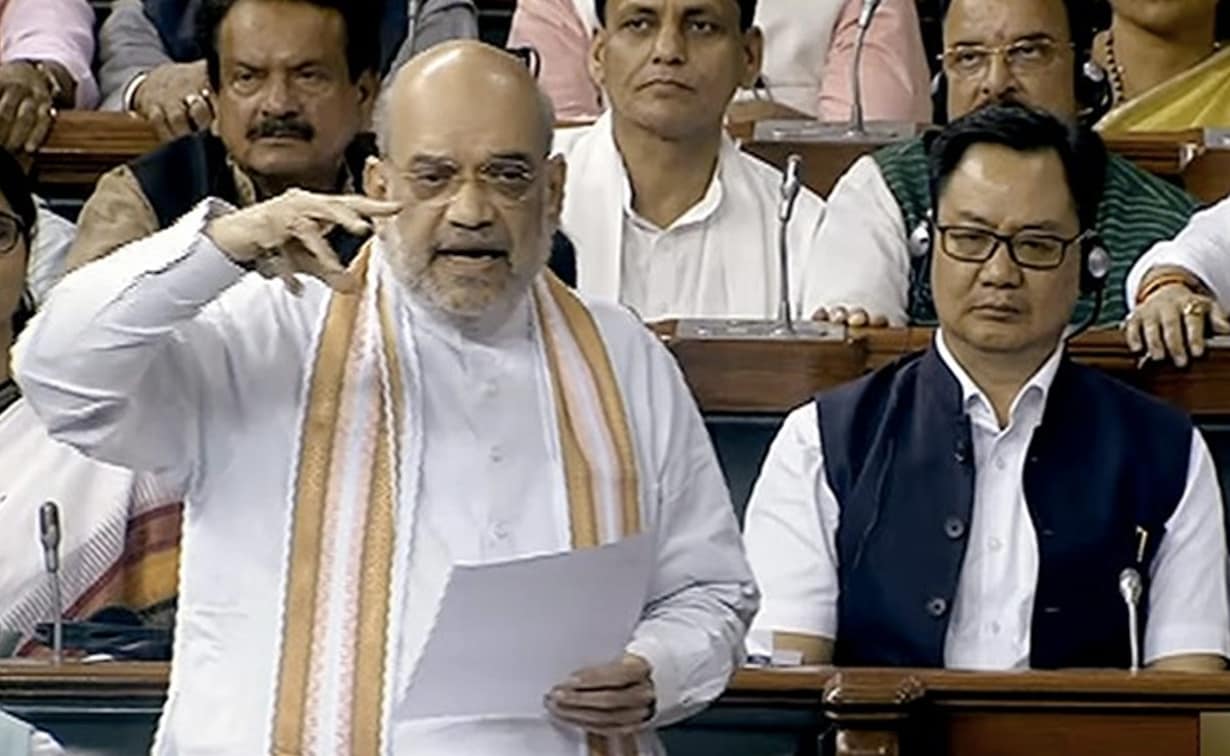 Armed with data, Amit Shah sets the tone for 2024 and clarifies the central government’s stance on Manipur.