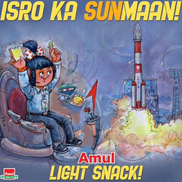“ISRO’s Honor to the Sun”: Amul Commemorates India’s First Solar Mission Aditya L1
