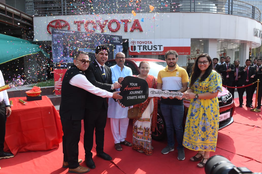 IJM Toyota Gurugram Celebrates a Milestone Year with Unwavering Commitment to Customer Excellence