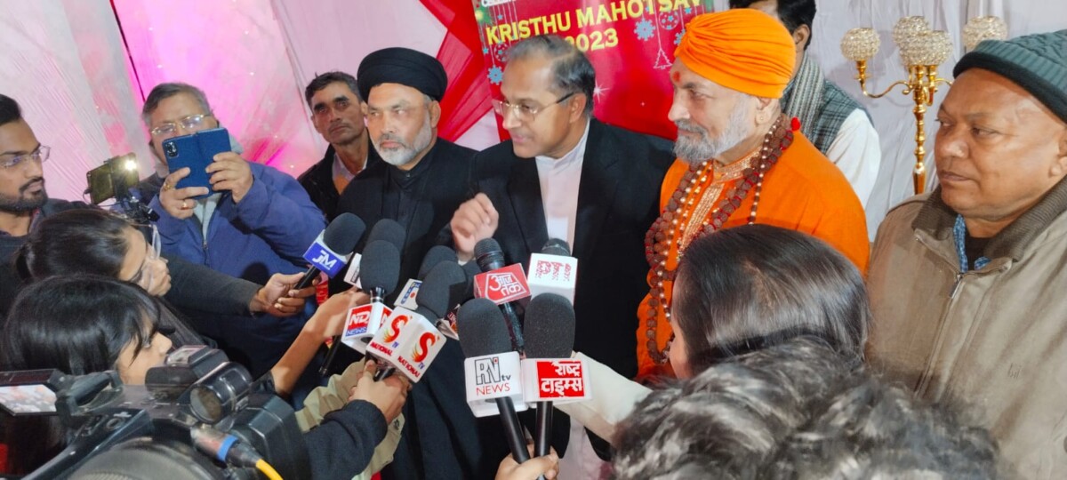 Unified interfaith Christmas festival is a significant initiative: Justice C.T. Ravi Kumar