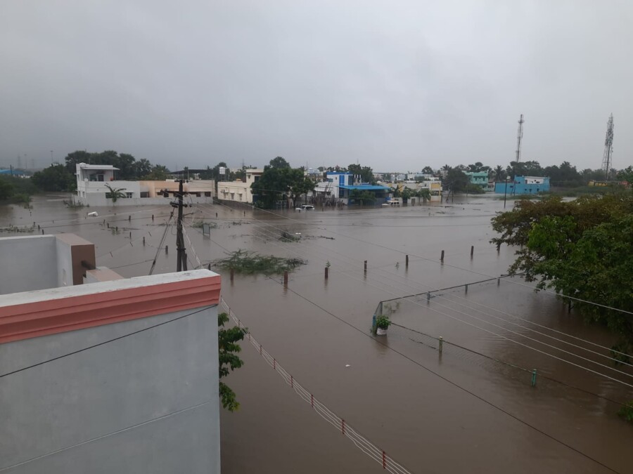 Fatal Flooding in Tamil Nadu: Schools Shut, Transport Disrupted