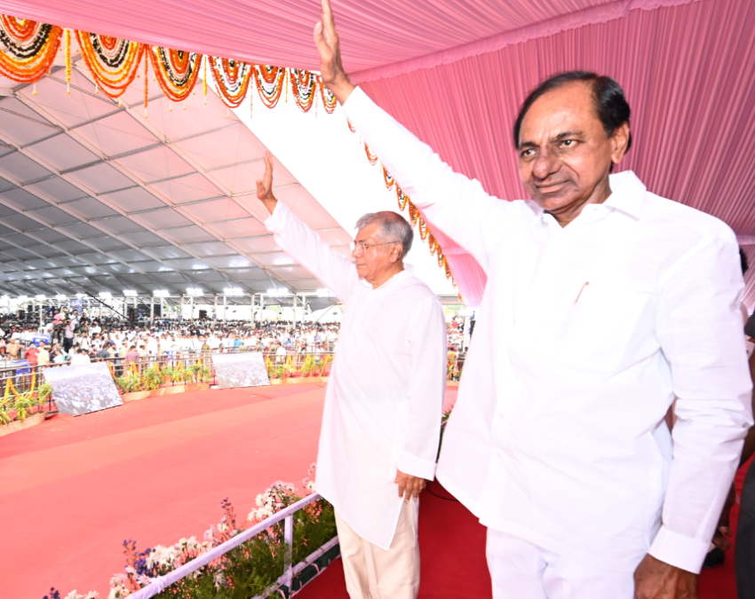 Former Telangana CM KCR Hospitalized After Farmhouse Fall; Congress Sweeps State Elections