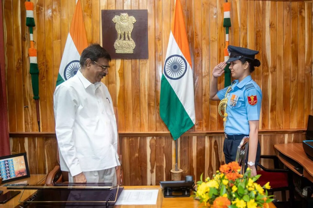 Indian Air Force Officer Manisha Padhi Becomes First Woman Aide-de-Camp