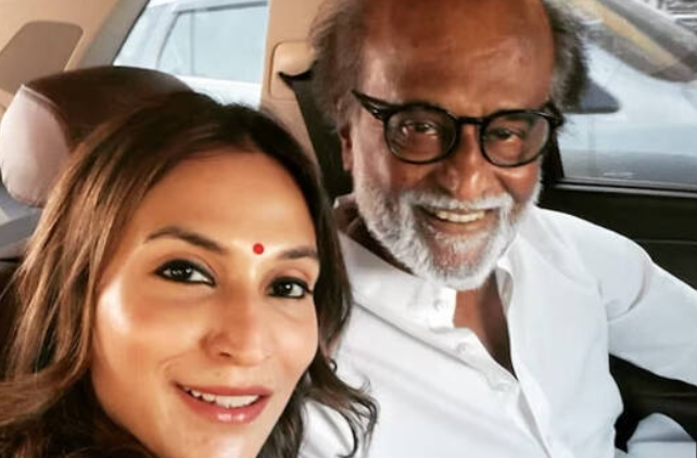 Rajinikanth defends his daughter Aishwarya’s statement about being labeled a ‘Sanghi’: ‘My daughter never said that.’