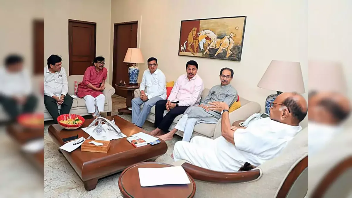 Congress Meets Maharashtra Allies Amidst Seat-Sharing Struggles for Lok Sabha Elections