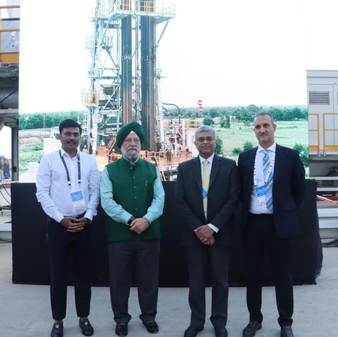 Union Minister Hardeep Puri lauds MEIL subsidiary Drillmec’s Made in India rigs