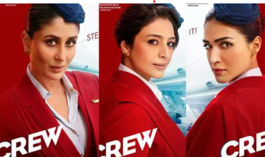 Kareena Kapoor, Kriti Sanon, Tabu Soar as Air Hostesses in ‘Crew’ Poster Debut