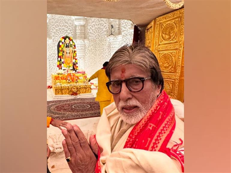 Amitabh Bachchan shares a stunning photo of Ram Lalla from his second visit to the Ayodhya Ram Temple, fans chant ‘Jai Shree Ram’