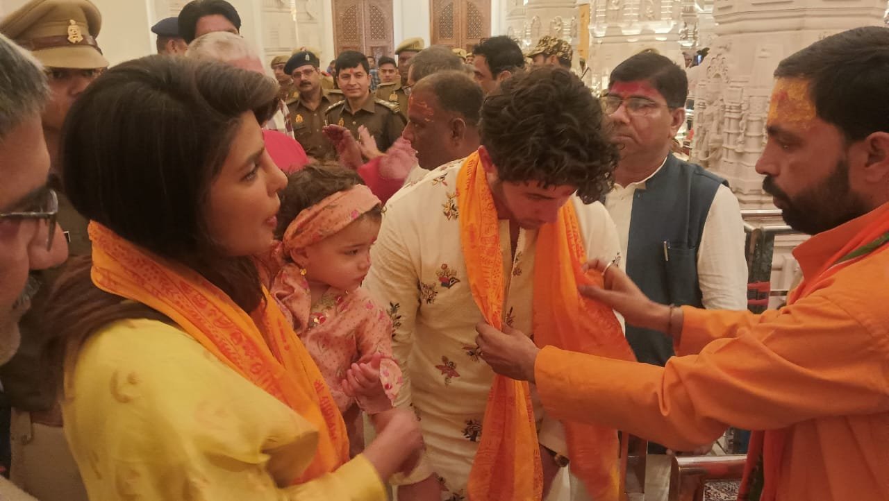 Priyanka Chopra’s Yellow Saree for Ayodhya Temple Visit Costs Rs 63K