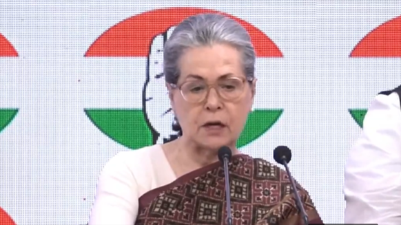 “Prime Minister Accused of Deliberate Attempt to Financially Weaken Congress”: Sonia Gandhi