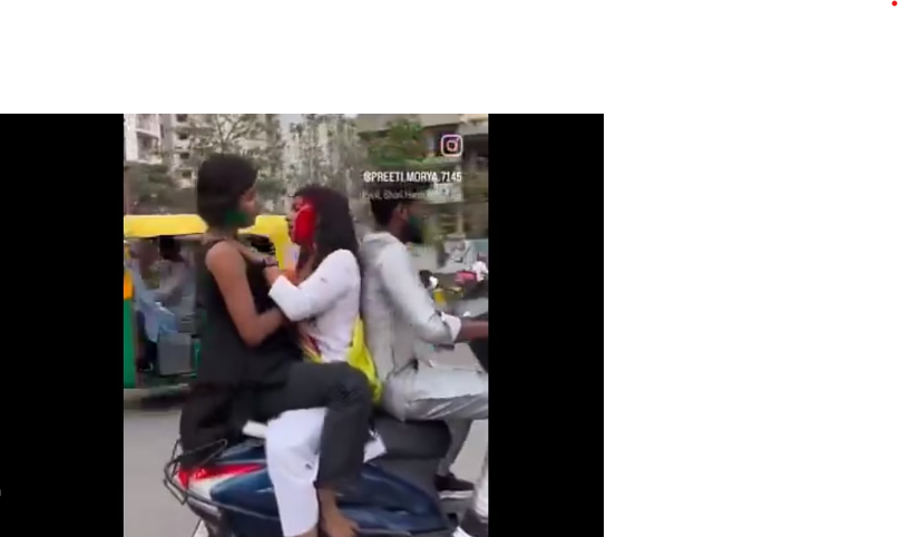 Vulgar Video on Scooter Results in Rs 80,500 Fine, FIR in Noida