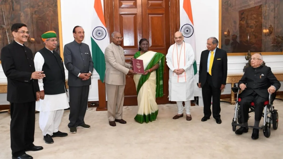 Kovind-Led Committee Submits ‘One Nation One Election’ Report to President Murmu