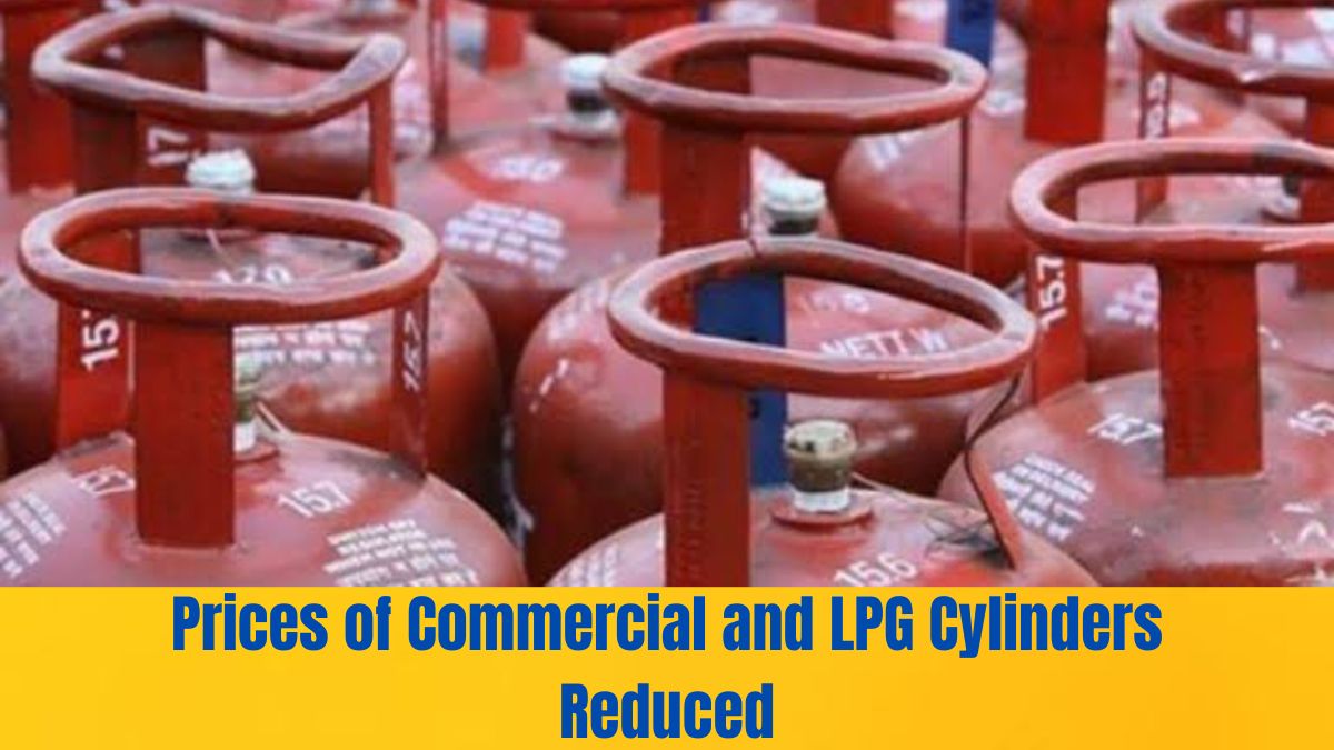 Oil Companies Reduce Prices of Commercial and LPG Cylinders: Know Here