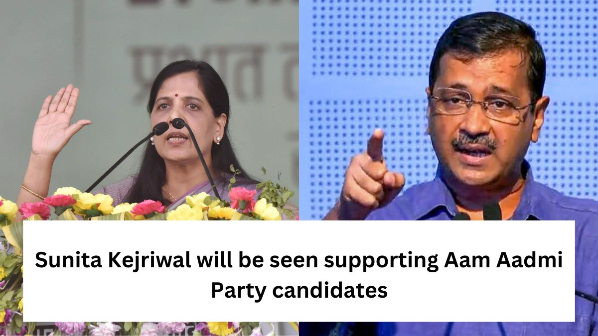 Sunita Kejriwal Steps Up: Set to Boost AAP's Lok Sabha Campaign in Delhi