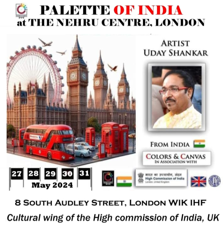 “Palette of India”: A Group Art Exhibition by Indians in London