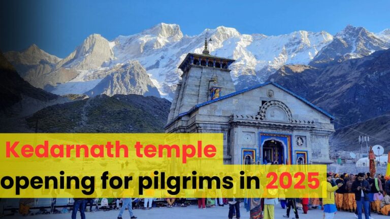 When is Kedarnath opening for pilgrims in 2025?
