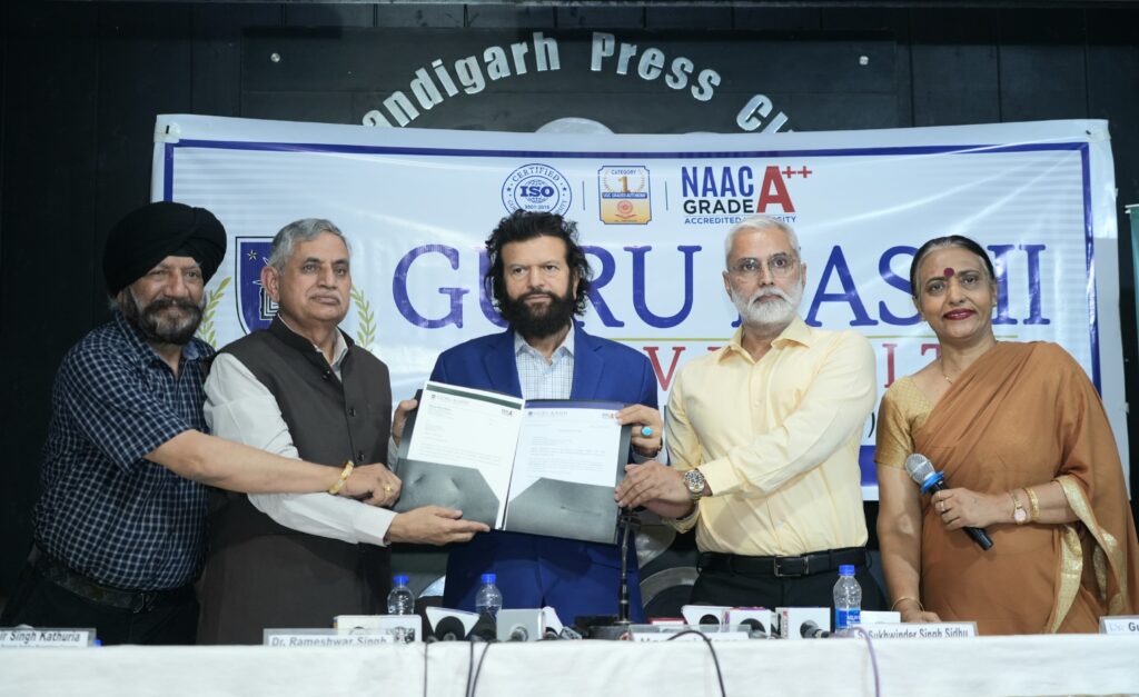 Padma Shri Hans Raj Hans Appointed Chairman of New Sufi and Folk Music Heritage Chair at Guru Kashi University