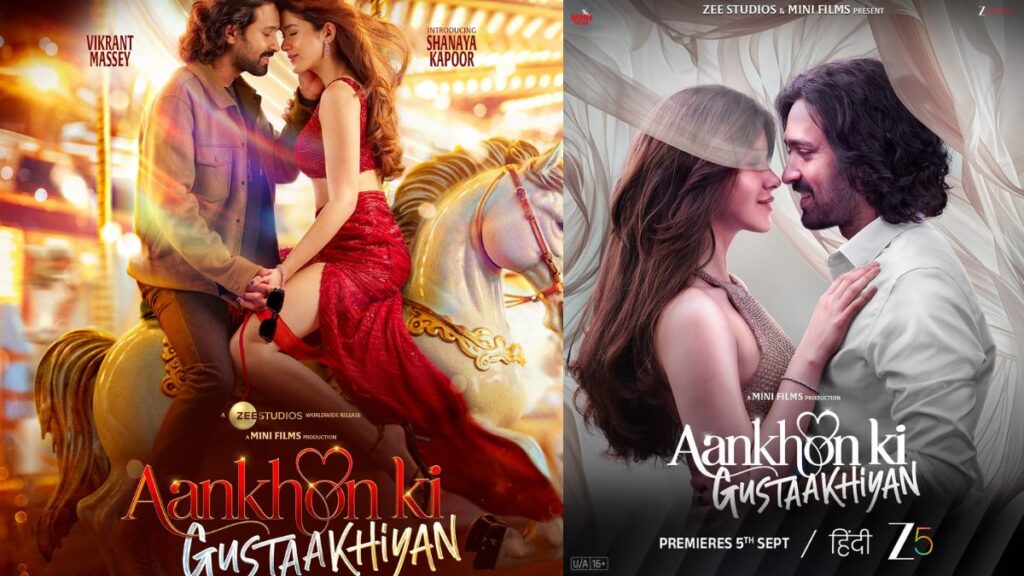 ‘Aankhon Ki Gustaakhiyan’ OTT Premiere: Shanaya Kapoor and Vikrant Massey’s Film Now Streaming on ZEE5