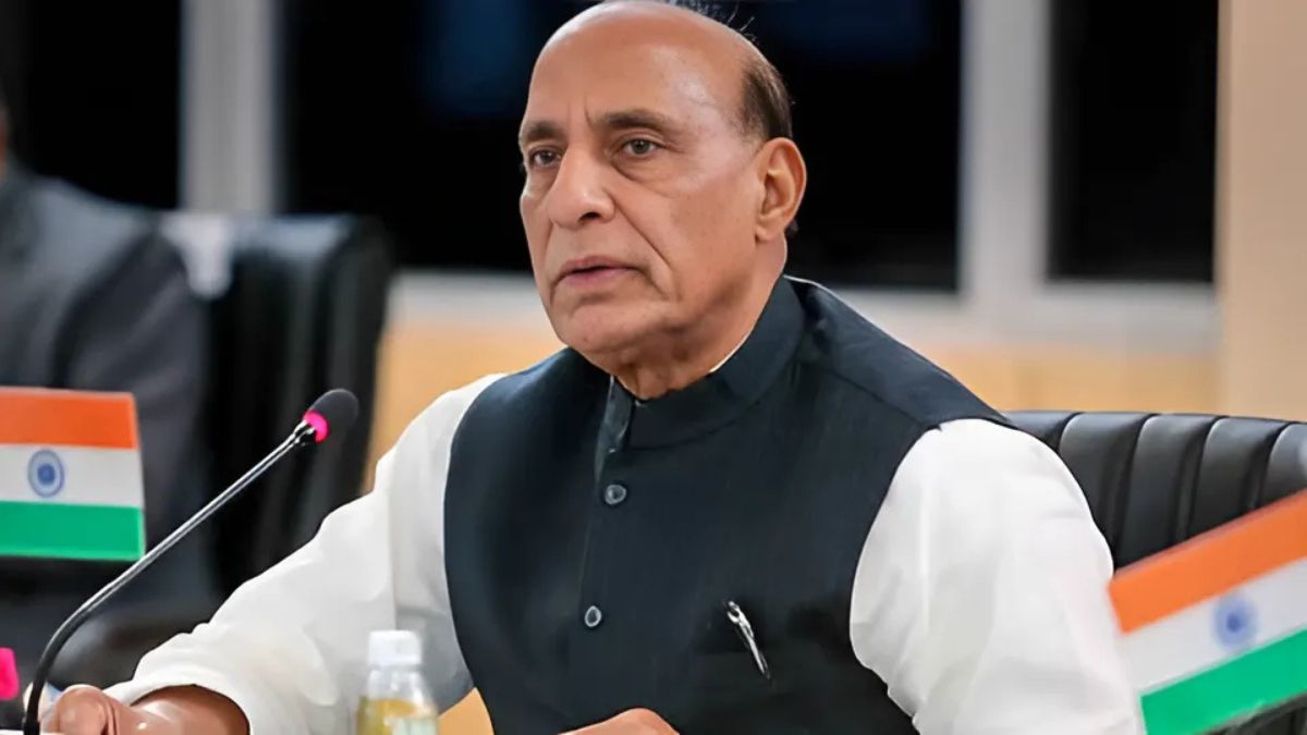 In defense, Rajnath Singh emphasizes self-reliance and introduces the Sudarshan Chakra System.