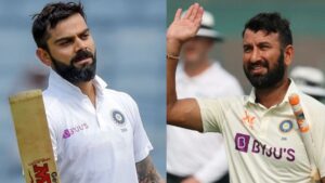 Virat Kohli’s Heartfelt Tribute to Cheteshwar Pujara After His Retirement