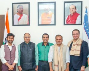 Strengthening Ties: BMU Tashkent Delegation Visits MERI, New Delhi