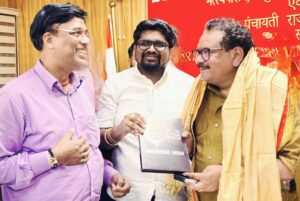 Dr. Bhargav Mallappa Engages with MoS Prof. S. P. Singh Baghel on Strengthening Fishermen’s Welfare