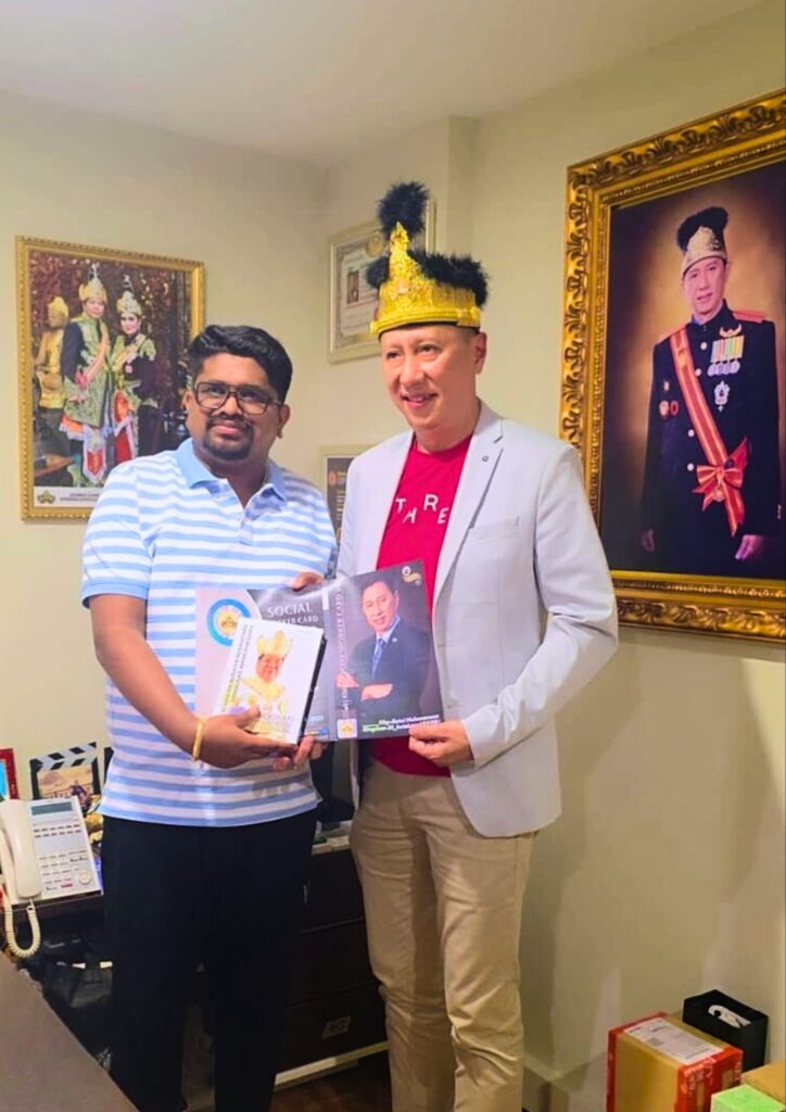 Dr. Bhargav Mallappa Meets Prince Dato’ Seri Dr. Christian Kingsley Goh Kwee Keng JP. in Malaysia