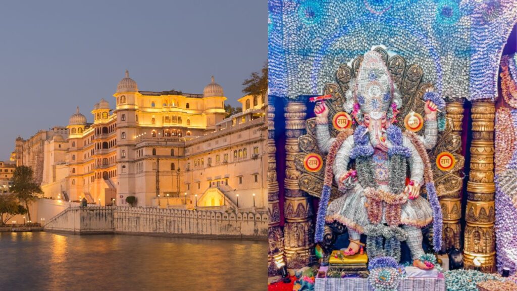 Udaipur’s Ganesh Festival: ‘Udaipur Cha Raja’ Dressed in ₹1.51 Crore Currency Notes