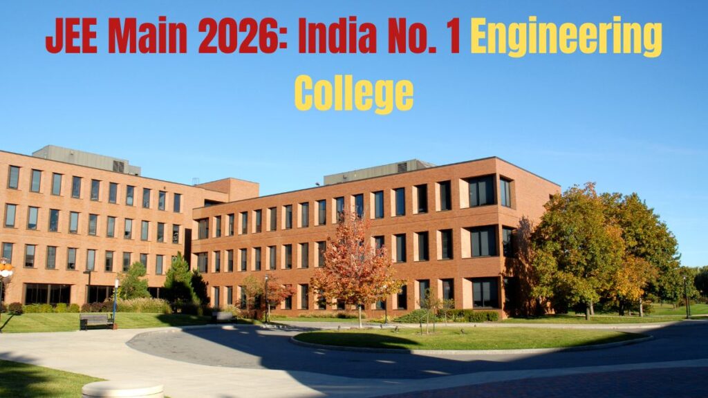JEE Main 2026: From AI to Aerospace, top choices at India’s No. 1 Engineering College