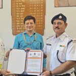 Tatanagar Civil Defence Inspector Santosh Kumar Honours with Prestigious National Award