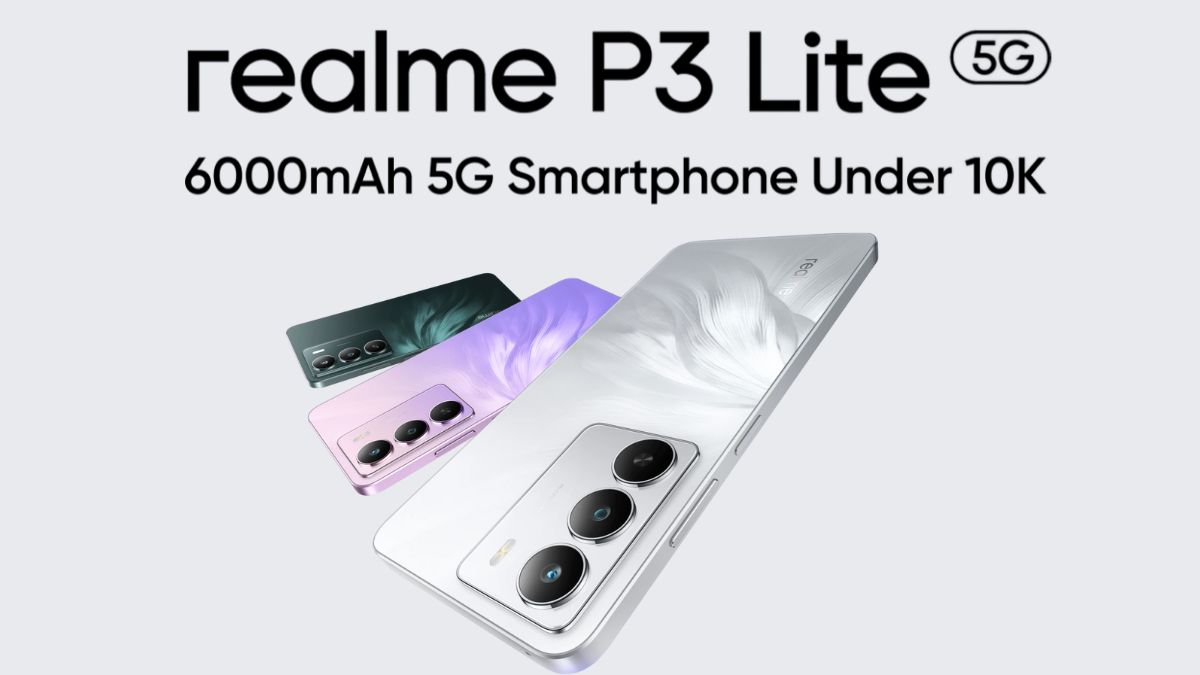 Budget-Friendly Realme P3 Lite 5G Launched: Big Battery, Tough Design, Affordable Price