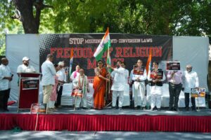 Nationwide Freedom of Religion March Kicks Off from Delhi’s Jantar-Mantar