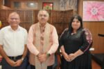 Dr. Rajkumar Sharma and Dr. Shruti Meet BJP National General Secretary Tarun Chugh to Strengthen India’s Vision of Research and Innovation for Viksit Bharat 2047