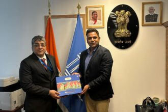 Ramalaya Foundation Showcases Shri Krishna Leela Collection to Ambassador Vishal V. Sharma in Paris