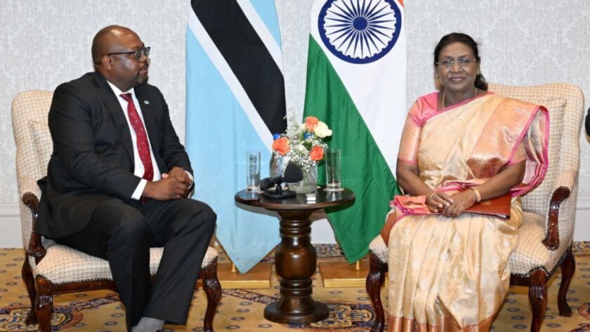 President Droupadi Murmu Concludes Historic Visits to Angola and Botswana, Strengthening India–Africa Ties