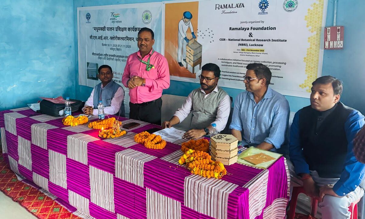 Bihar Unveils Its First Scientific Honey Production and Biodiversity Restoration Project in Madhepura