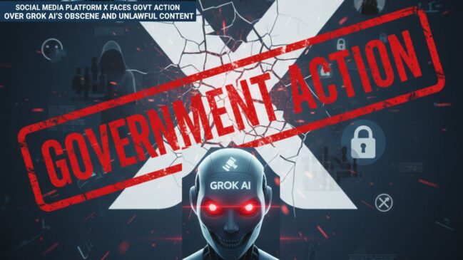 X Faces Govt Action Over Grok AI’s Obscene and Unlawful Content