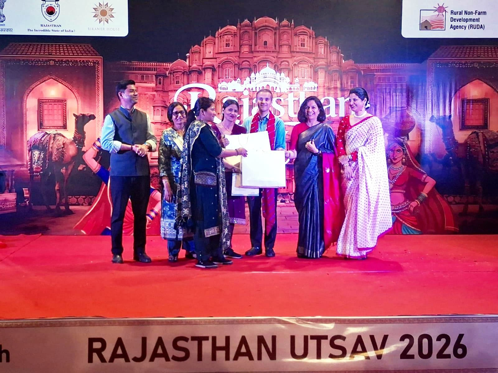 Bikaner House Hosts Rajasthan Utsav 2026, Rajasthani Cuisine, Handicrafts and Attire Attract Visitors