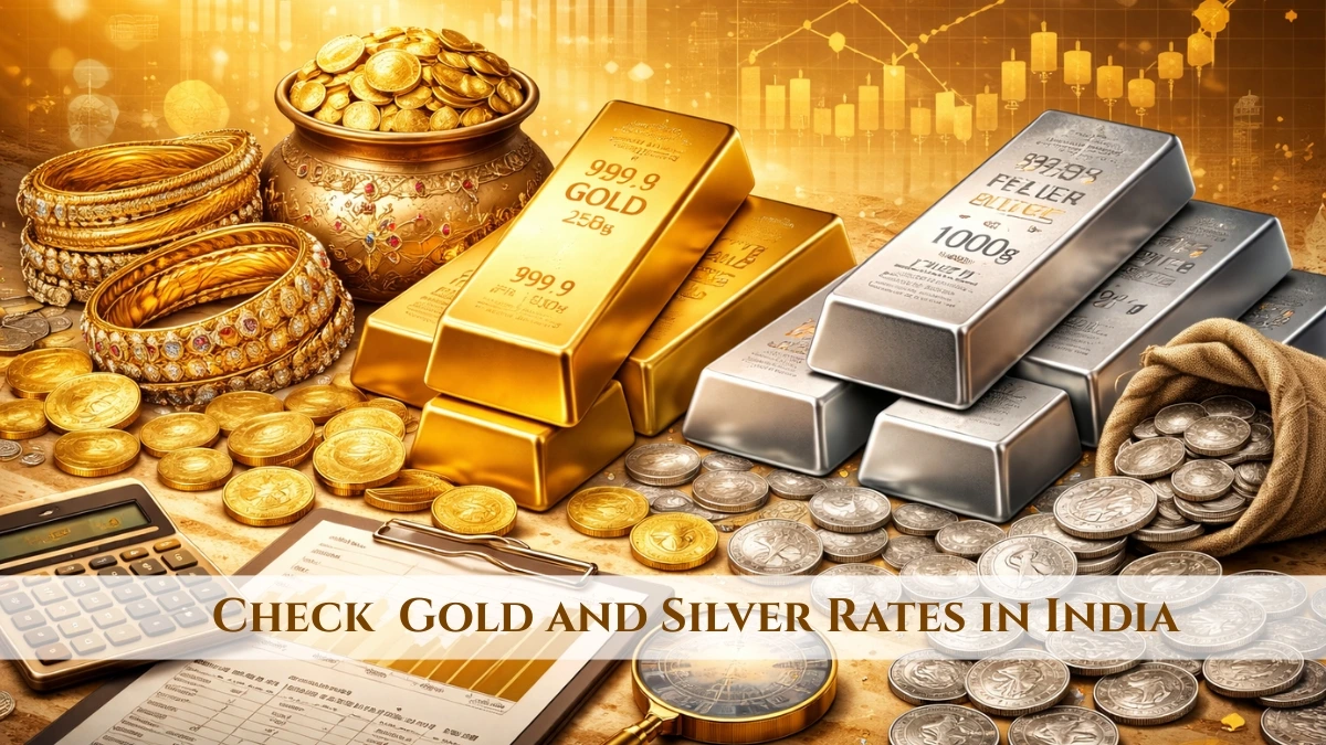 Check Gold and Silver Rates in India