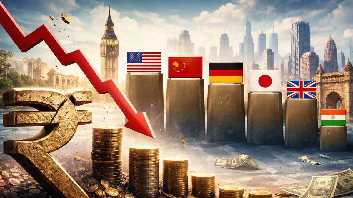 India Falls to 6th Largest Economy as UK Moves Ahead