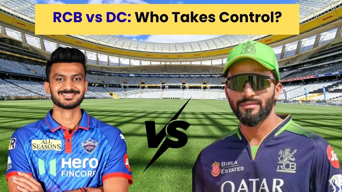RCB vs DC: Strong Form vs Comeback Fight- Who Takes Control?