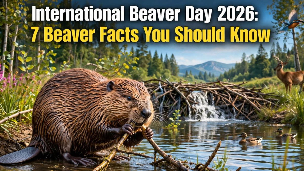 International Beaver Day 2026: 7 Beaver Facts You Should Know