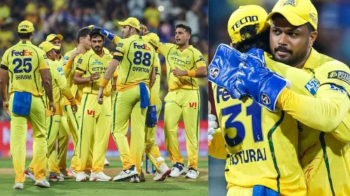 CSK Crush MI by 103 Runs: Sanju Samson 101, Akeal Hosein Takes 4 Wickets