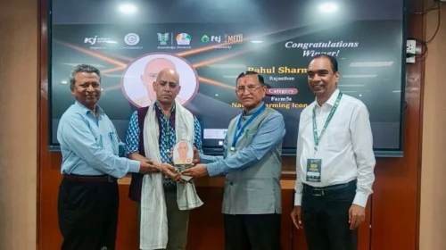 Rahul Sharma, Founder of 5S Farm, Honoured with “Natural Farming Icon – 2026” at Crop Icon Awards