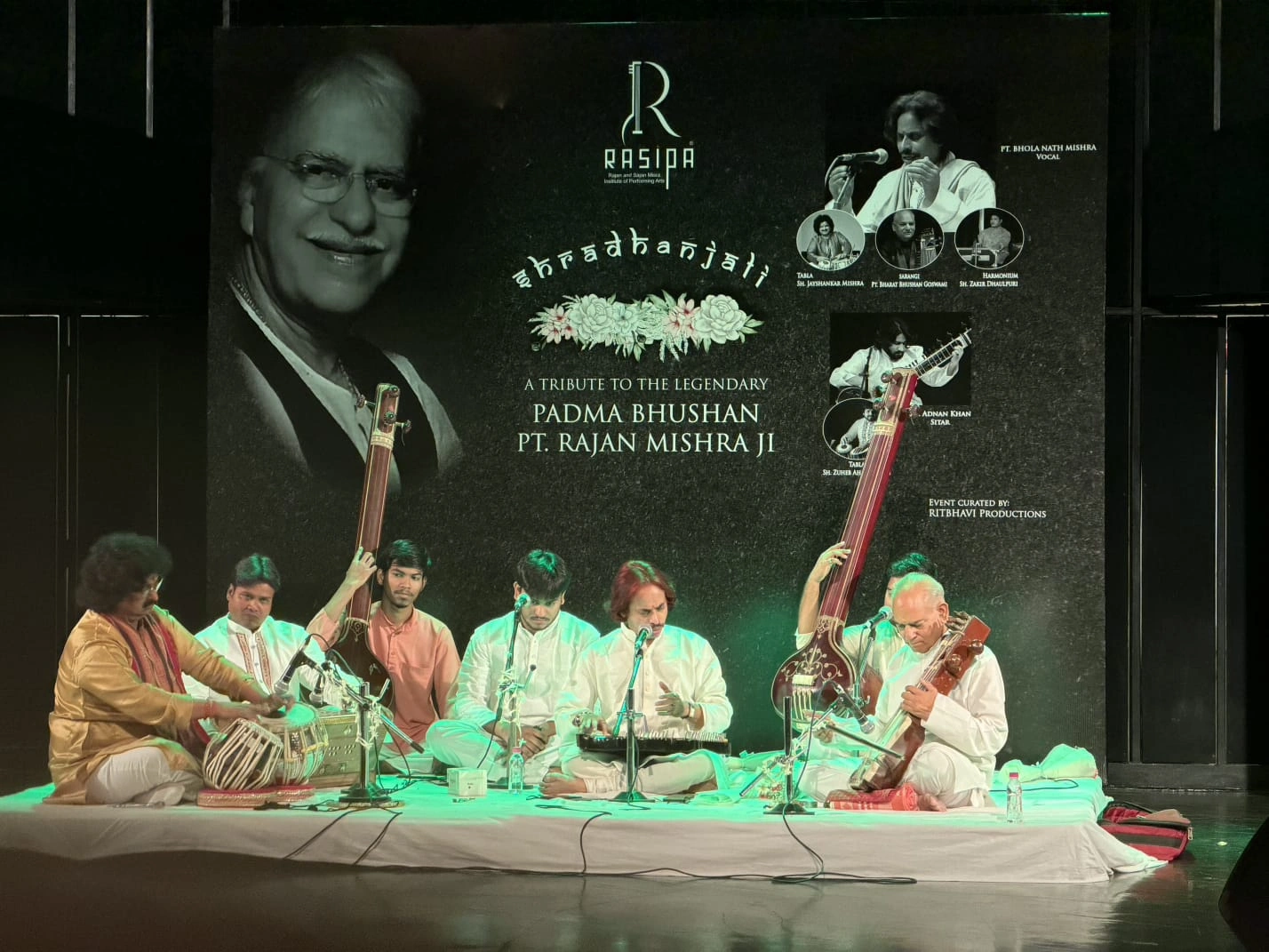 Musical Tribute Celebrates the Legacy of Indian Classical Icon Pandit Rajan Mishra