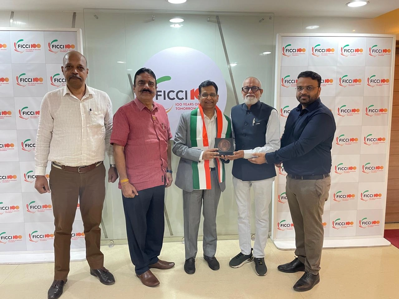 ICMAI CCM Manoj Kumar Anand Meet FICCI Secretary General, Discuss Stronger Industry Collaboration