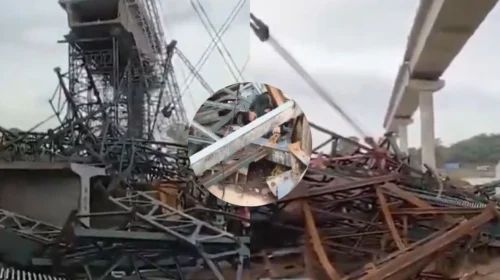 Under-Construction Bridge Collapses During Storm in UP’s Hamirpur, 6 Dead